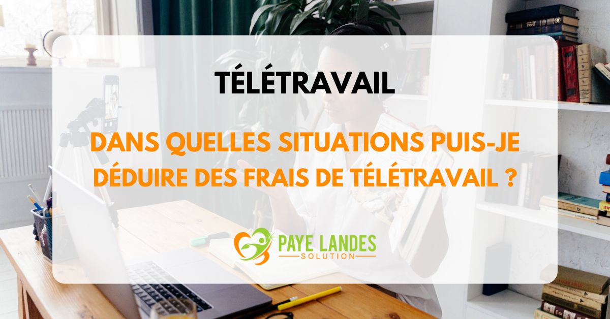 déduire mes frais de télétravail